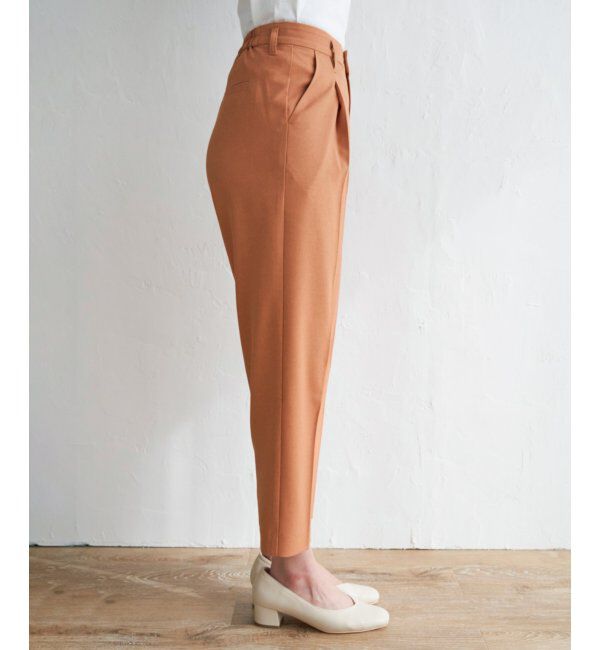 ikka「リネンライクテーパードパンツ」|その他|