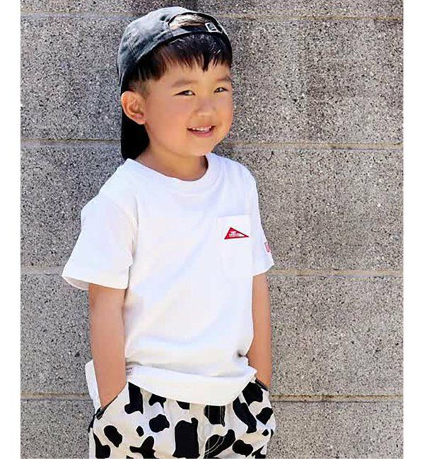 ikka kids「【親子おそろい】URBAN NATURE LIFE アーバンネイチャーライフ ワッペンTシャツ（120~160cm）」|Tシャツ・カットソー|