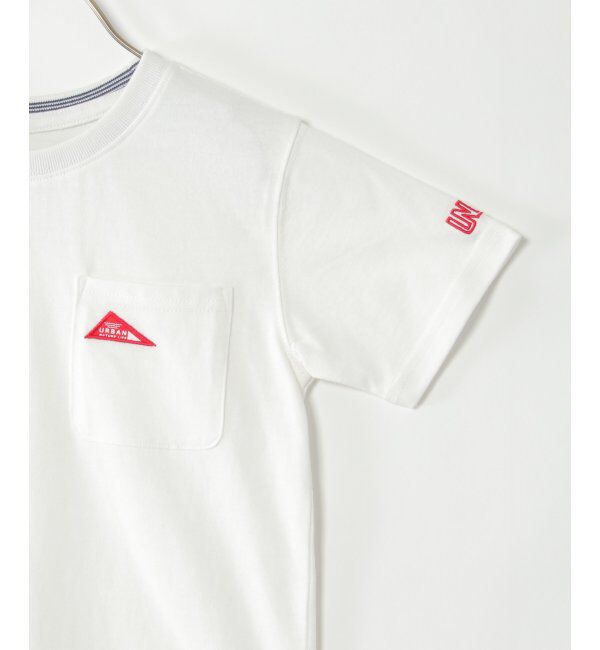 ikka kids「【親子おそろい】URBAN NATURE LIFE アーバンネイチャーライフ ワッペンTシャツ（120~160cm）」|Tシャツ・カットソー|