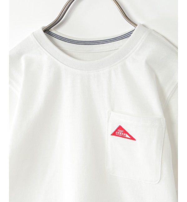 ikka kids「【親子おそろい】URBAN NATURE LIFE アーバンネイチャーライフ ワッペンTシャツ（120~160cm）」|Tシャツ・カットソー|