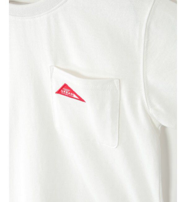 ikka kids「【親子おそろい】URBAN NATURE LIFE アーバンネイチャーライフ ワッペンTシャツ（120~160cm）」|Tシャツ・カットソー|