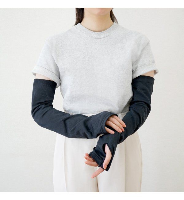 TOKYO DESIGN CHANNEL「【接触冷感】ひんやりアーム丸編み リラックスワイド」|その他|