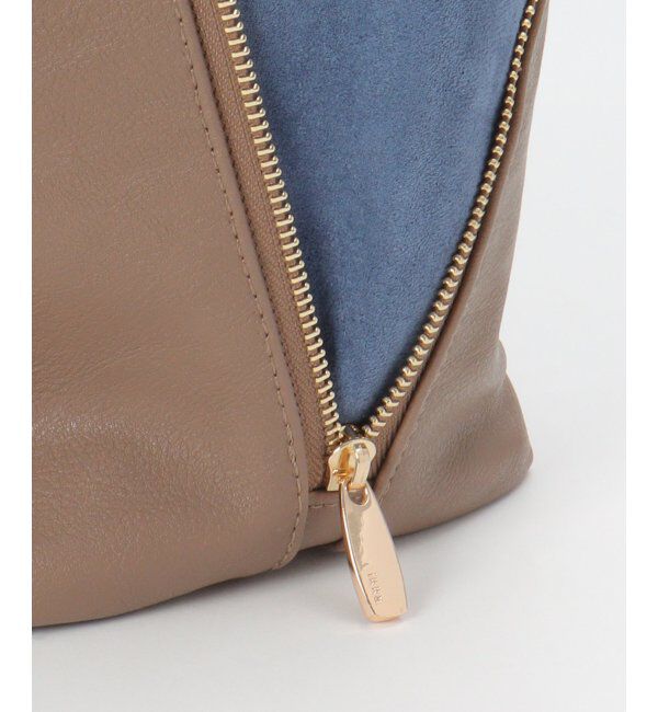 ikka「バイカラーサイド切り替えトートバッグ」|その他|