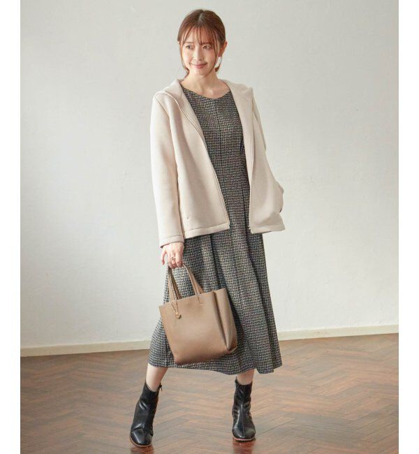 ikka「【雑誌InRed11月号掲載】GOKU楽PU三層ミニトートバッグ【軽量】」|その他|