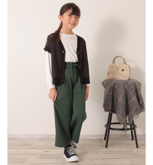 ikka kids「【2点セット／親子おそろい】3WAYニットベストセット（120~160cm）」|その他|