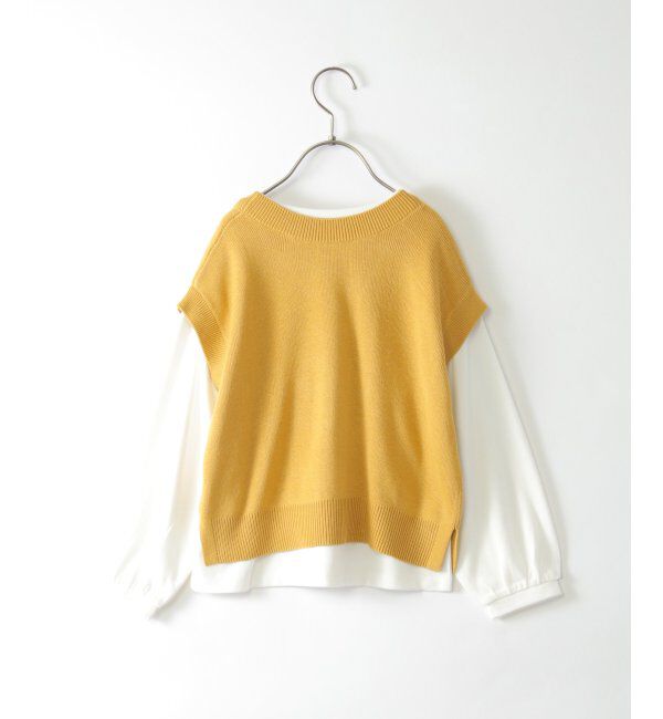 ikka kids「【2点セット／親子おそろい】3WAYニットベストセット（120~160cm）」|その他|