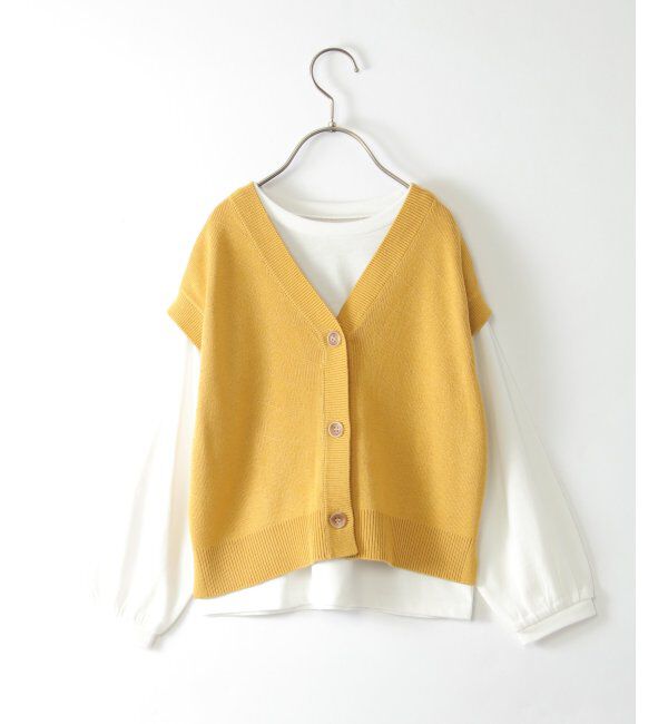 ikka kids「【2点セット／親子おそろい】3WAYニットベストセット（120~160cm）」|その他|