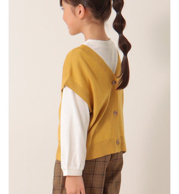 ikka kids「【2点セット／親子おそろい】3WAYニットベストセット（120~160cm）」|その他|