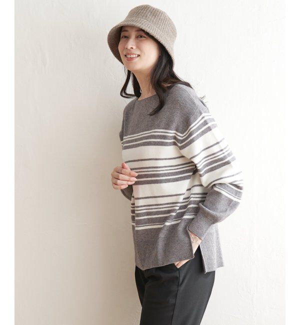 ikka「リブニットサーモバケットハット」|その他|