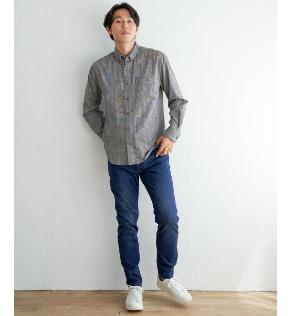ikka「イージーケアフランネルチェックシャツ」|シャツ・ブラウス|