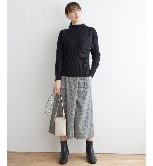 ikka「7Gワイドリブ切り替えプルオーバー」|プルオーバー|