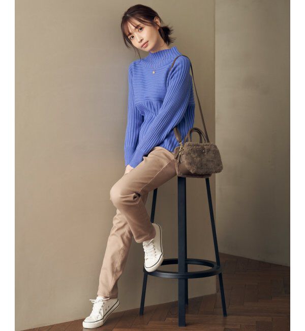 ikka「7Gワイドリブ切り替えプルオーバー」|プルオーバー|