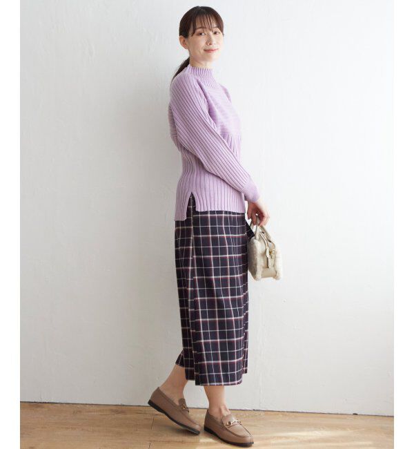 ikka「7Gワイドリブ切り替えプルオーバー」|プルオーバー|