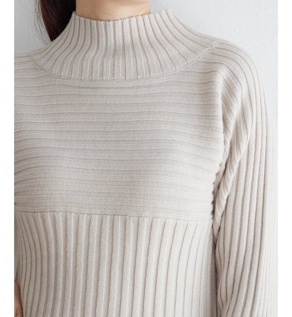 ikka「7Gワイドリブ切り替えプルオーバー」|プルオーバー|