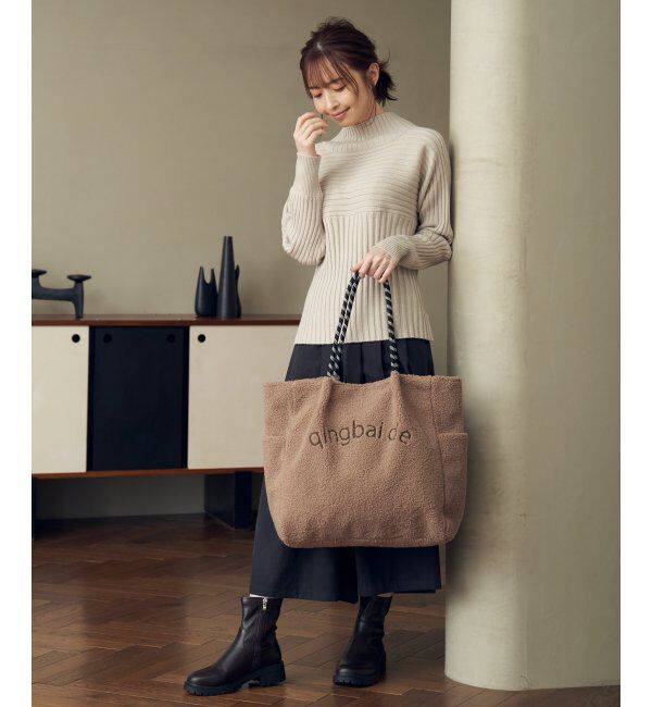 ikka「7Gワイドリブ切り替えプルオーバー」|プルオーバー|