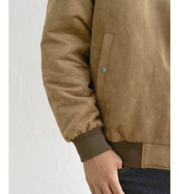 ikka「フェイクレザーブルゾン」|ブルゾン・スタジャン|