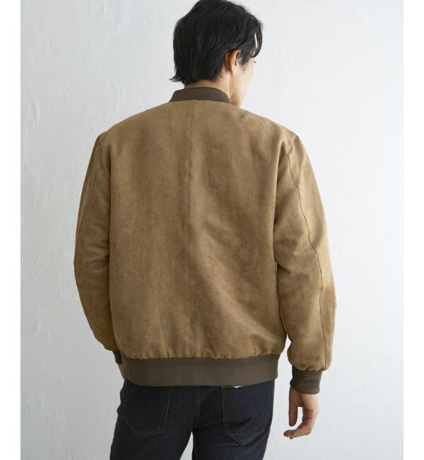 ikka「フェイクレザーブルゾン」|ブルゾン・スタジャン|