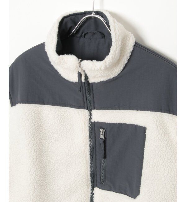 ikka「【2WAY】リバーシブル切り替えボアブルゾン」|ブルゾン・スタジャン|