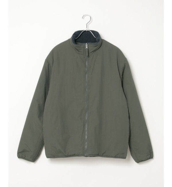 ikka「【2WAY】リバーシブル切り替えボアブルゾン」|ブルゾン・スタジャン|