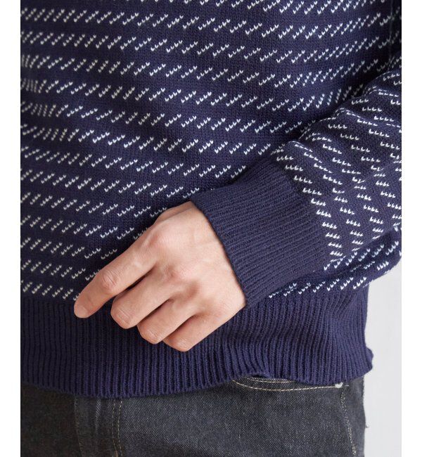 ikka「バーズアイニット」|プルオーバー|