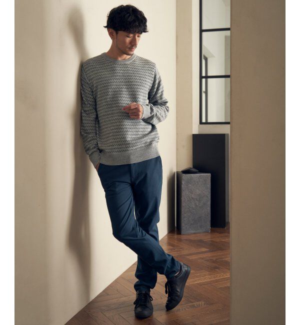 ikka「バーズアイニット」|プルオーバー|