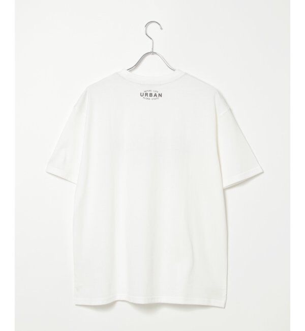 ikka「URBAN NATURE LIFE アーバンネイチャーライフ プリントTシャツ」|Tシャツ・カットソー|