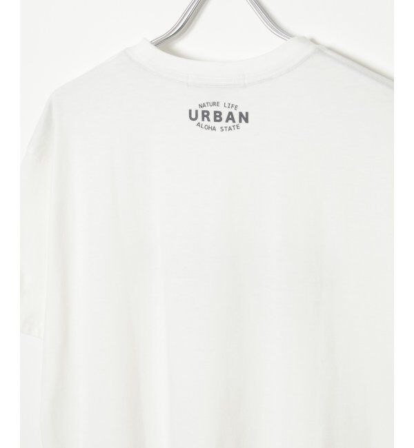 ikka「URBAN NATURE LIFE アーバンネイチャーライフ プリントTシャツ」|Tシャツ・カットソー|