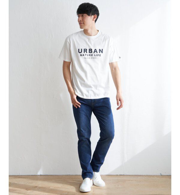 ikka「URBAN NATURE LIFE アーバンネイチャーライフ プリントTシャツ」|Tシャツ・カットソー|