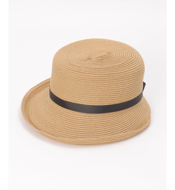 ikka「雑材ブリムアップハット」|その他|キャメル