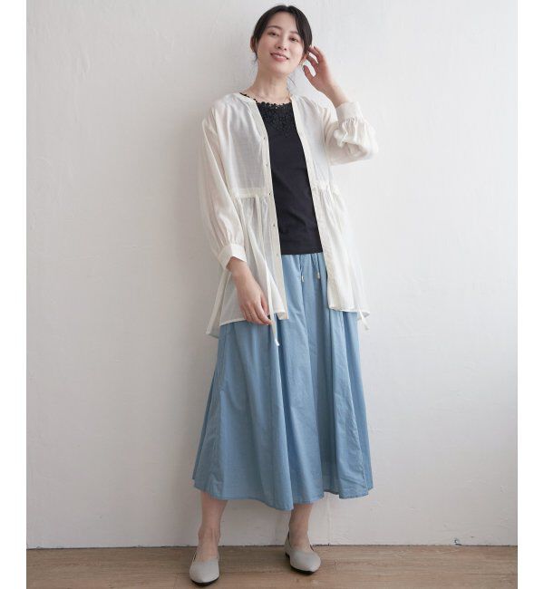 ikka「シアースキッパーシャツ」|シャツ・ブラウス|