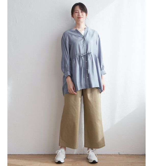 ikka「シアースキッパーシャツ」|シャツ・ブラウス|