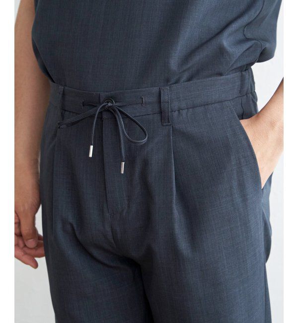 ikka「【セットアップ対応】イージーケアリネンライクアンクルパンツ」|その他|