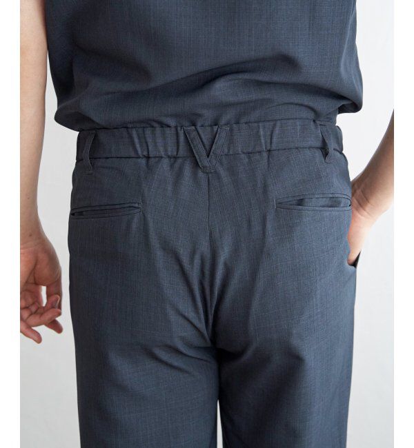 ikka「【セットアップ対応】イージーケアリネンライクアンクルパンツ」|その他|