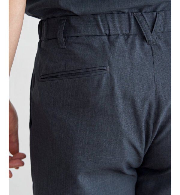 ikka「【セットアップ対応】イージーケアリネンライクアンクルパンツ」|その他|