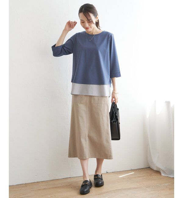 ikka「裾レイヤードプルオーバー」|その他|