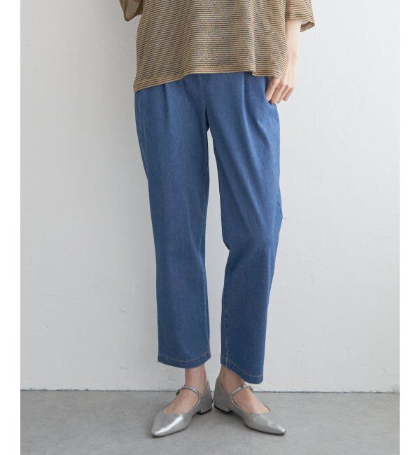 ikka「GOKU楽ストレッチテーパードパンツ」|その他|