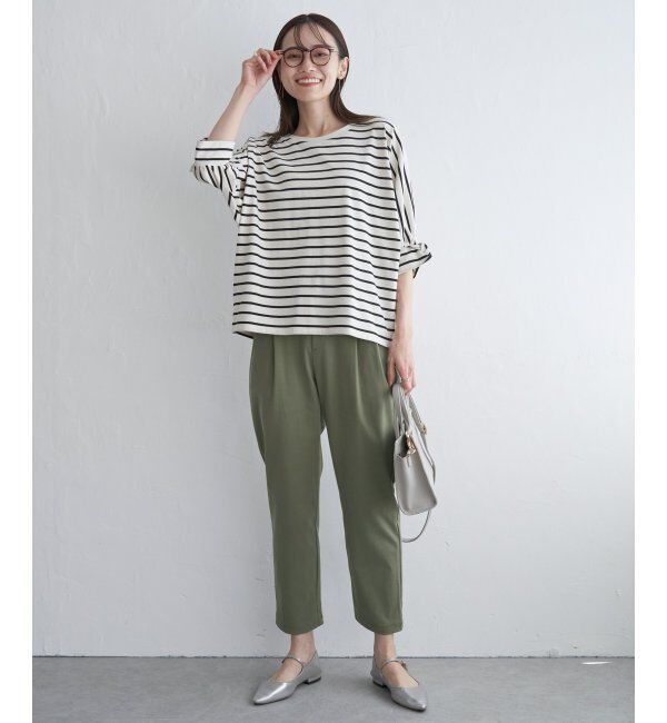 ikka「GOKU楽ストレッチテーパードパンツ」|その他|