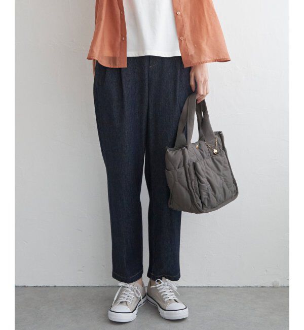 ikka「GOKU楽ストレッチテーパードパンツ」|その他|