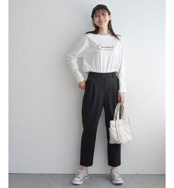 ikka「GOKU楽ストレッチテーパードパンツ」|その他|