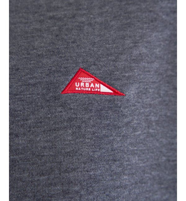 ikka「URBAN NATURE LIFE アーバンネイチャーライフ スウェットプルオーバ－」|パーカー|