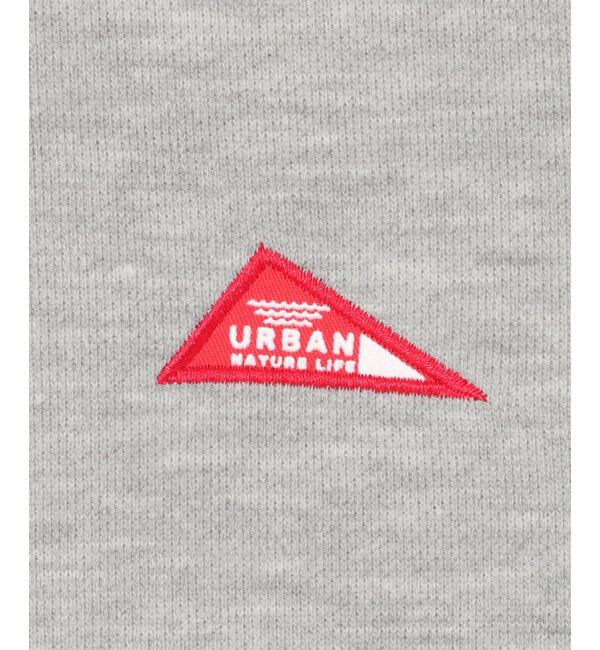 ikka「URBAN NATURE LIFE アーバンネイチャーライフ スウェットプルオーバ－」|パーカー|