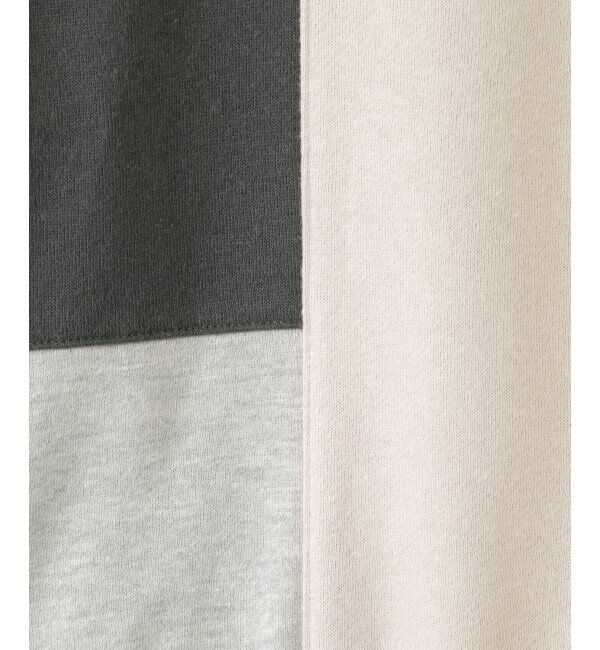 ikka kids「裏起毛ブロックストレーナー（120~160cm）」|Tシャツ・カットソー|