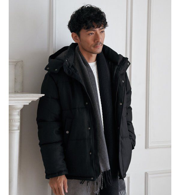 ikka「sorona(R)ツイードライクブルゾン」|ブルゾン・スタジャン|