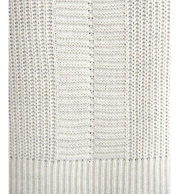 ikka「ラメ畦ハイネックニットプルオーバー」|プルオーバー|