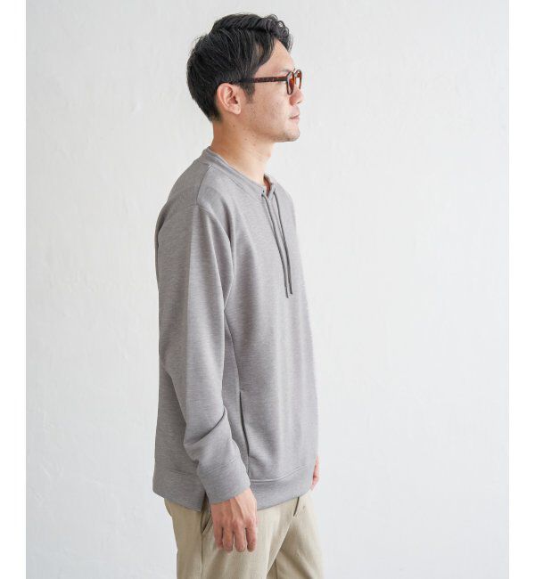 ikka「【抗菌防臭／吸水速乾】GOKU楽ダンボールルーイカラー」|パーカー|