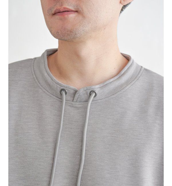 ikka「【抗菌防臭／吸水速乾】GOKU楽ダンボールルーイカラー」|パーカー|