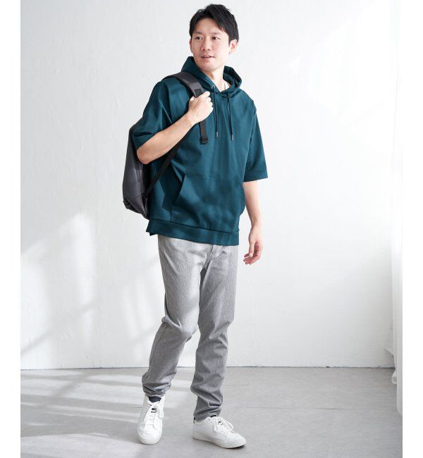 ikka「GOKUラクセイカツ5ブパーカ」|Tシャツ・カットソー|