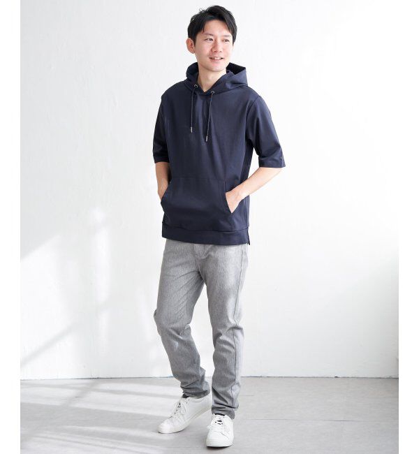 ikka「GOKUラクセイカツ5ブパーカ」|Tシャツ・カットソー|