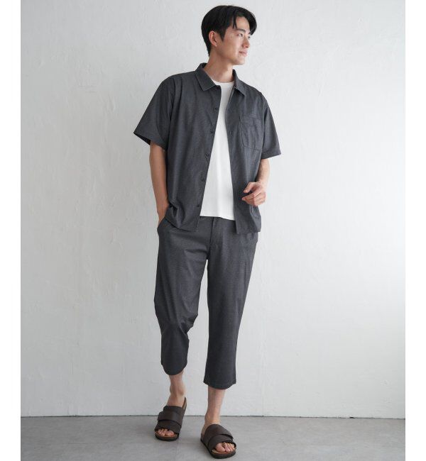 ikka「【吸水速乾／セットアップ対応】GOKU楽AIRクロップドパンツ」|その他|