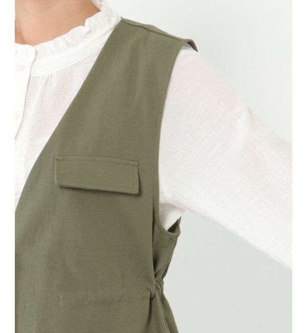 Lbc with Life「ミリタリーベスト」|ブルゾン・スタジャン|